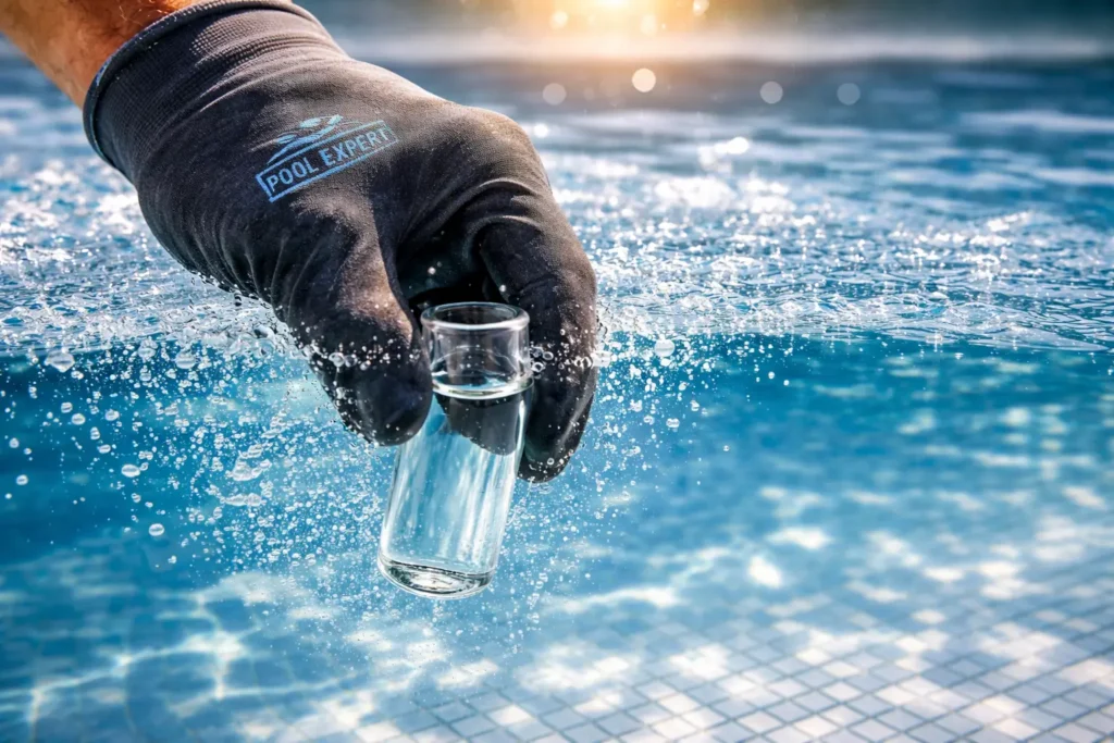 Contrôle de la pureté de l'eau : expert en entretien de piscine dans le Var.