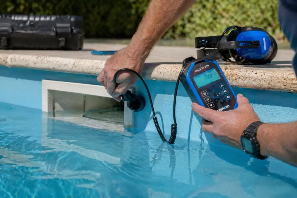 Expert en diagnostic de fuite de piscine non-destructif dans le 83.